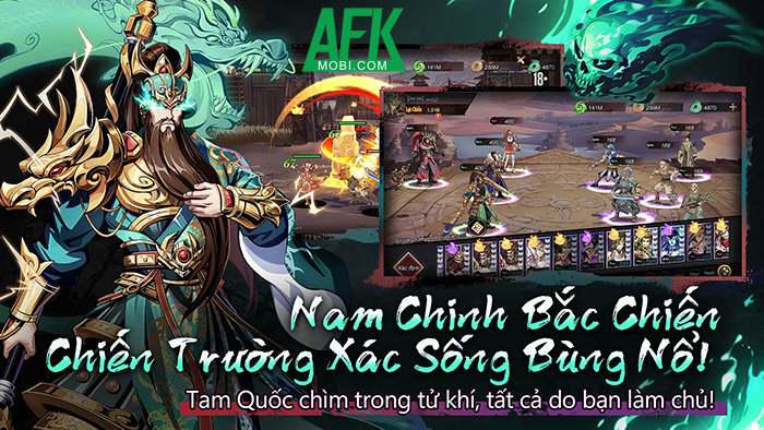 Legend of Kingdoms: Idle RPG cập bến Việt Nam với tên mới Quỷ Tướng 3Q: Thức Tỉnh - OEG 0