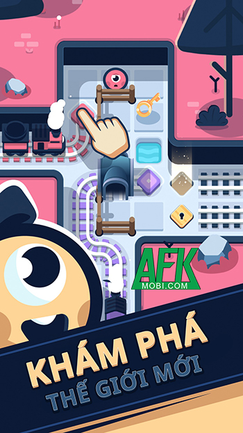 Vẽ đường ray cho tàu hỏa chạy tại game casual giải đố Rail Rescue: Puzzle Lines 0 Vẽ đường ray cho tàu hỏa chạy tại game casual giải đố Rail Rescue: Puzzle Lines 0