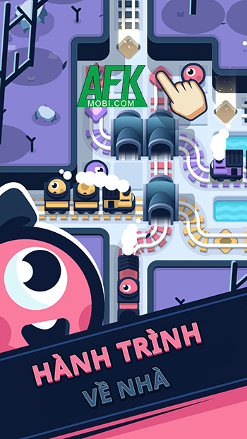 Vẽ đường ray cho tàu hỏa chạy tại game casual giải đố Rail Rescue: Puzzle Lines 2 Vẽ đường ray cho tàu hỏa chạy tại game casual giải đố Rail Rescue: Puzzle Lines 2