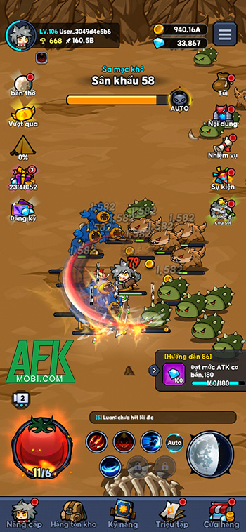 Go Go Wolf! - Idle RPG cho bạn trải nghiệm hành trình của một cô nàng 