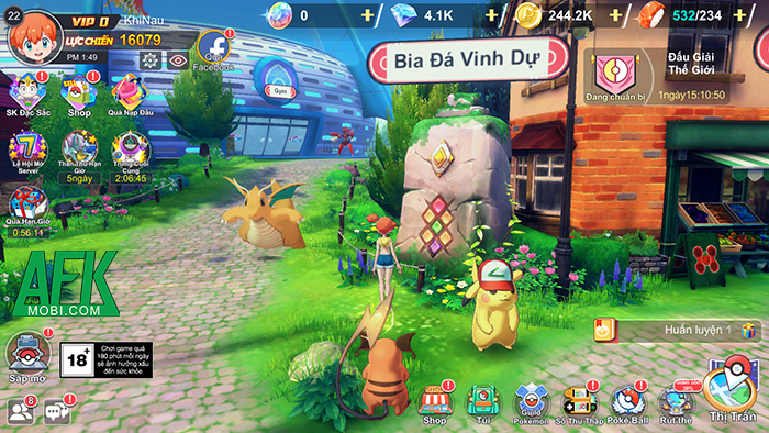 Hiện thực hóa ước mơ huấn luyện những con Pokémon trong game Pocket Mega 4