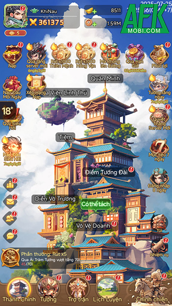 Tam Quốc Khởi Động cho người chơi trải nghiệm những trận đấu tướng đầy hào nhoáng 11 Tam Quốc Khởi Động cho người chơi trải nghiệm những trận đấu tướng đầy hào nhoáng 11