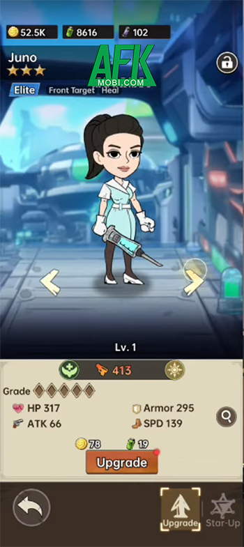 Survivors Squad game mô phỏng chiến thuật lẫn đấu tướng lấy chủ đề hậu tận thế zombie 3