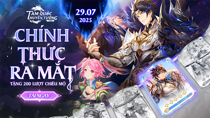 Tam Quốc Huyễn Tưởng VNG chính thức ra mắt trên toàn thị trường Đông Nam Á 0