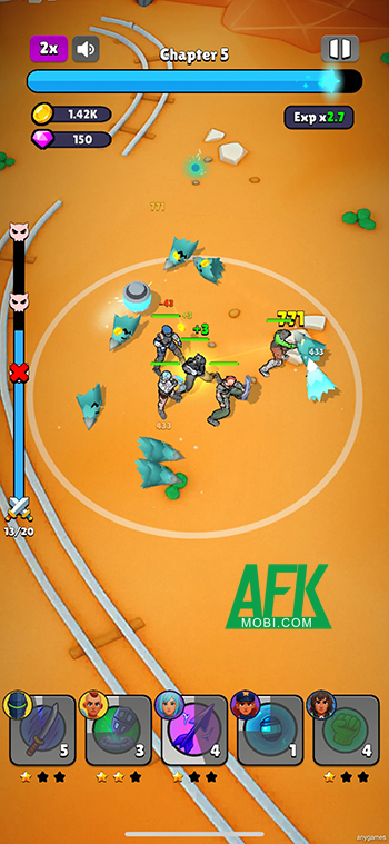 Bảo vệ dòng thời gian trong game phòng thủ roguelike đơn giản Time Defender: Fight! 3