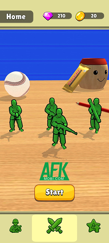 Cạnh tranh trong việc gầy dựng đội quân lính nhựa tại game Toy Army IO 0 Cạnh tranh trong việc gầy dựng đội quân lính nhựa tại game Toy Army IO 0