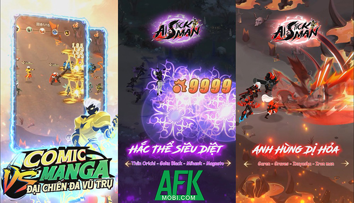 AI Stickman - Vũ Trụ Người Que mang đến một chiến trường đa vũ trụ trong hình hài người que 2