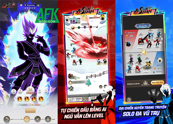 AI Stickman - Vũ Trụ Người Que mang đến một chiến trường đa vũ trụ trong hình hài người que 4