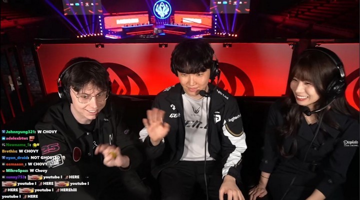 Phỏng vấn Gen.G Chovy sau trận thắng: Mục tiêu tối thượng của Gen.G là đánh bại T1! Phỏng vấn Gen.G Chovy sau trận thắng: Mục tiêu tối thượng của Gen.G là đánh bại T1!