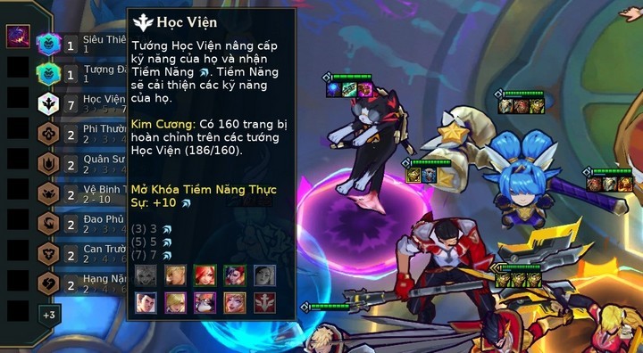 Học Viện ĐTCL mùa 15: Tộc hệ 