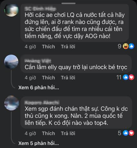 Liên Quân Mobile Việt Nam đang có chuỗi thành tích bết bát chưa từng có, đến huyền thoại cũng phải lên tiếng về thái độ thi đấu- Ảnh 3.