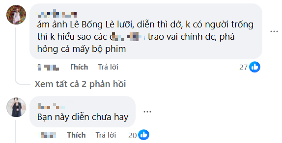 Nhận toàn vai khủng phim giờ vàng, Lê Bống hé lộ 