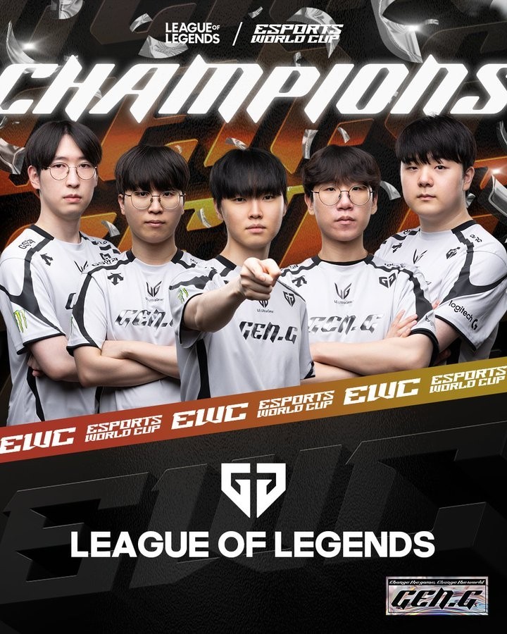 Gen.G Vượt Qua Thử Thách, Đăng Quang Chung Kết Esports World Cup (EWC) Trước AG.AL