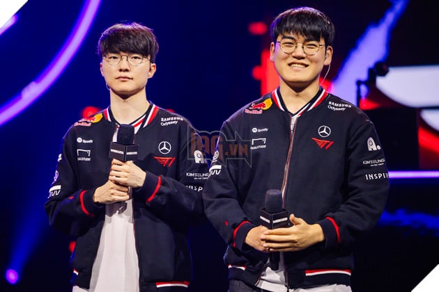 LMHT: Faker neu ten tuyen thu ma anh tin cay nhat trong doi hinh T1 2 LMHT: Faker nêu tên tuyển thủ mà anh tin cậy nhất trong đội hình T1