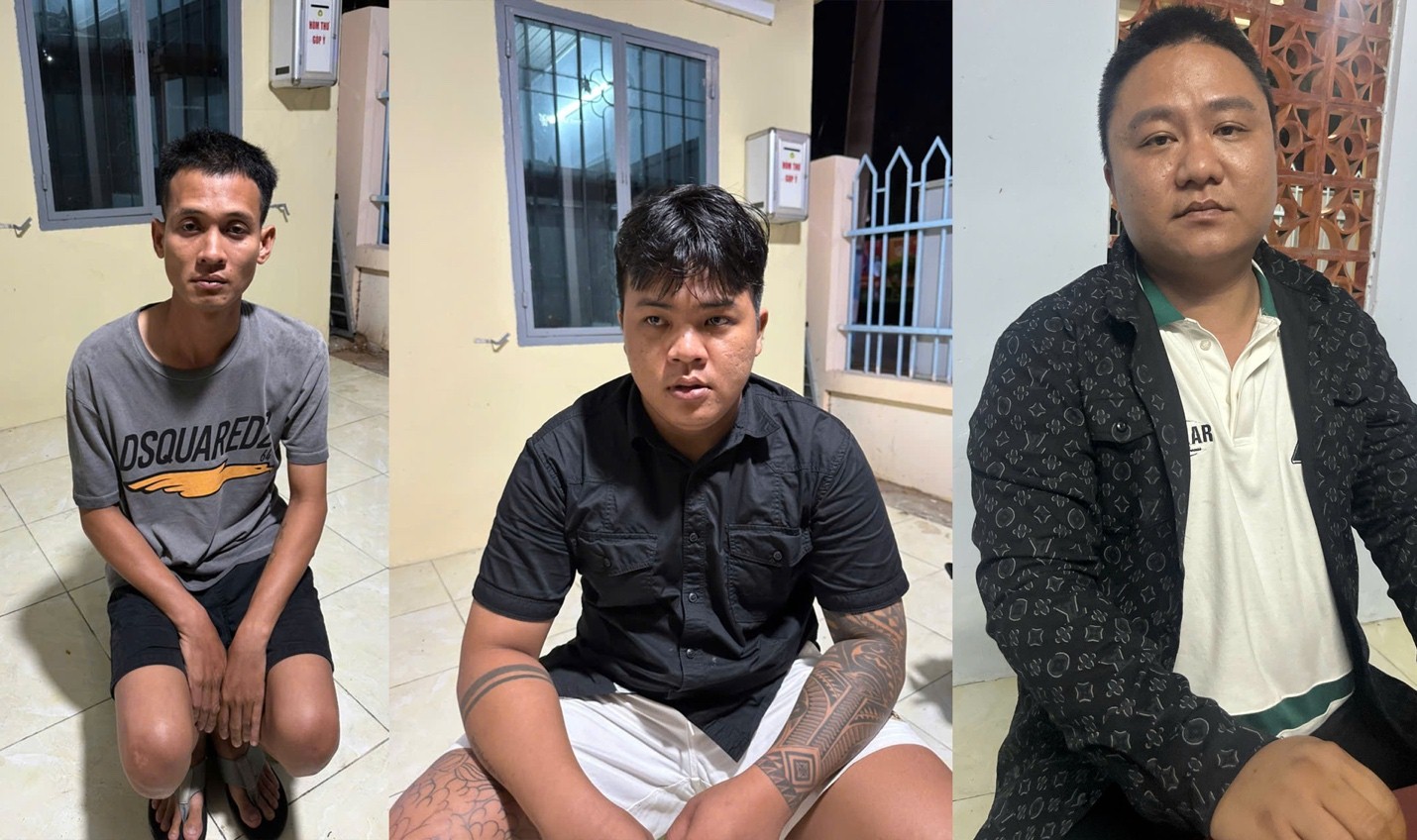 Bắt giữ và bàn giao 3 nghi phạm hành hung 2 học sinh tại tiệm internet ở TP HCM- Ảnh 1.