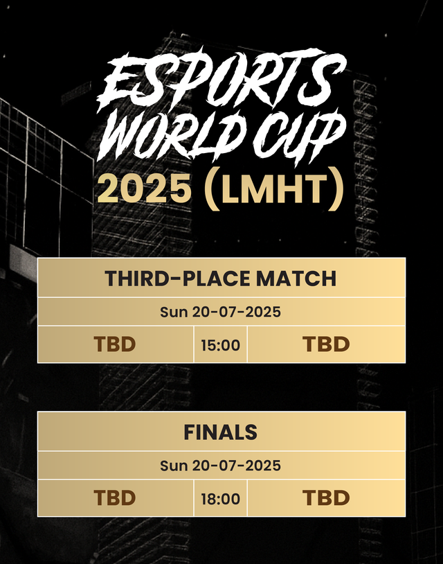 Lịch thi đấu EWC 2025 môn LMHT mới nhất: Chờ đợi những 