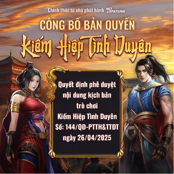 Kiếm Hiệp Tình Duyên khai mở máy chủ đầu tiên S1 - Tung Sơn- Ảnh 2. Kiếm Hiệp Tình Duyên khai mở máy chủ đầu tiên S1 - Tung Sơn- Ảnh 2.