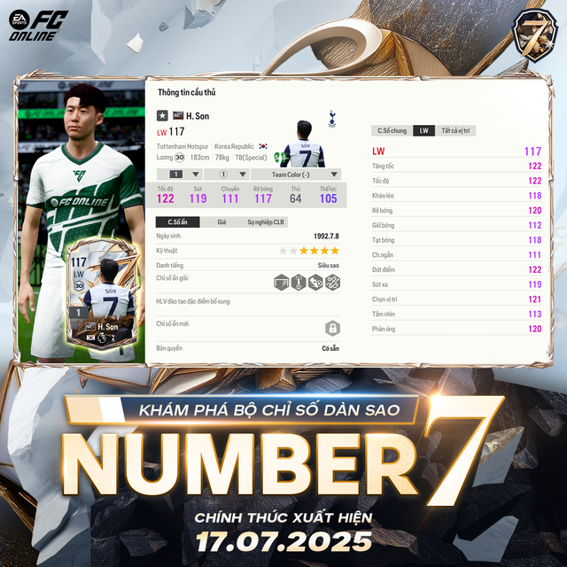 FC ONLINE chơi lớn: Tri ân sinh nhật 7 tuổi, tung ra mùa thẻ quốc dân dành riêng cho C.RONALDO và các huyền thoại áo mặc số 7!- Ảnh 4.