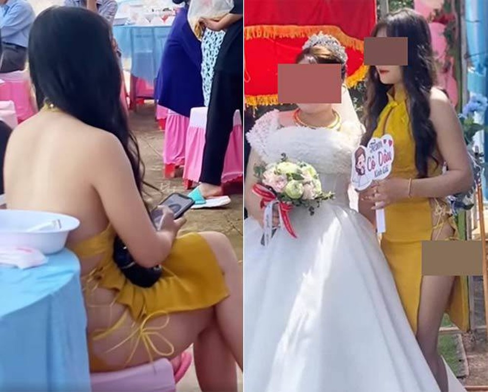 Diện đồ không phù hợp đi ăn cưới, cô gái khiến dân mạng ngán ngẩm- Ảnh 2.