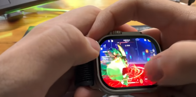 Phá đảo La Hoàn 36 sao trên Apple Watch, game thủ Genshin Impact khiến người xem nể phục- Ảnh 1.