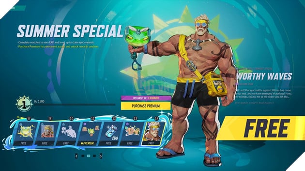 Marvel Rivals Khien Cong Dong Ham Mo Bung No Voi Su Kien Mua He Va Dong Trang Phuc Di Bien 5 Marvel Rivals Khiến Cộng Đồng Hâm Mộ Bùng Nổ Với Sự Kiện Mùa Hè Và Dòng Trang Phục Đi Biển 5