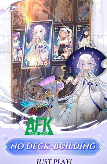 Xây dựng bộ bài thiếu nữ trong những trận đấu PvP tự động tại game Maiden Auto Duel