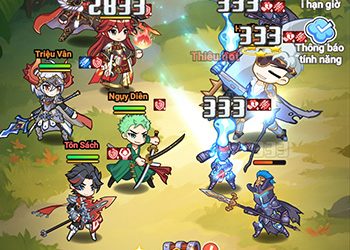 Liên Minh GenZ mang đến lối chơi đấu tướng clicker chủ đề xuyên không Tam Quốc đầy ngộ nghĩnh