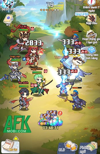 Liên Minh GenZ mang đến lối chơi đấu tướng clicker chủ đề xuyên không Tam Quốc đầy ngộ nghĩnh