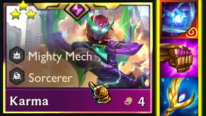 ĐTCL 15.1b: Hướng dẫn cách dùng đội hình Karma Phù Thủy mới “lên hương”