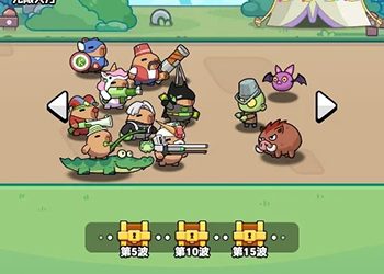 Phòng thủ trước bọn zombie cùng các chú chuột lang nước tại game Capybara Gear Up!