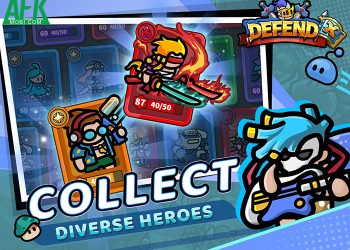 Defend X thử thách bạn xây dựng tổ đội anh hùng phòng thủ trước hàng trăm con quái vật