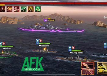 Gầy dựng một hạm đội tàu chiến trong game chiến thuật Armada: Warship Battles