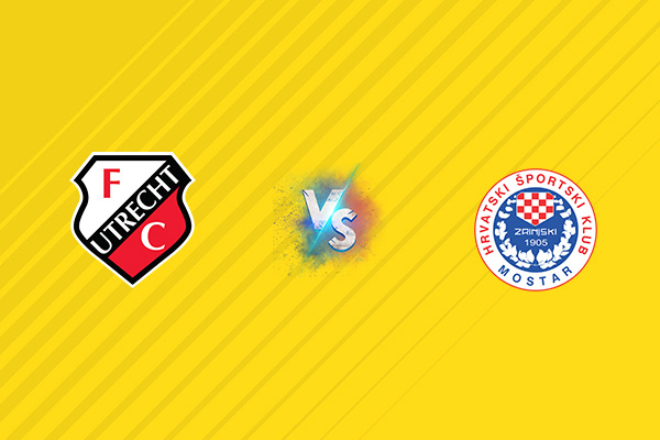 Nhận định kèo Utrecht vs Zrinjski Mostar, 01h00 ngày 29/08