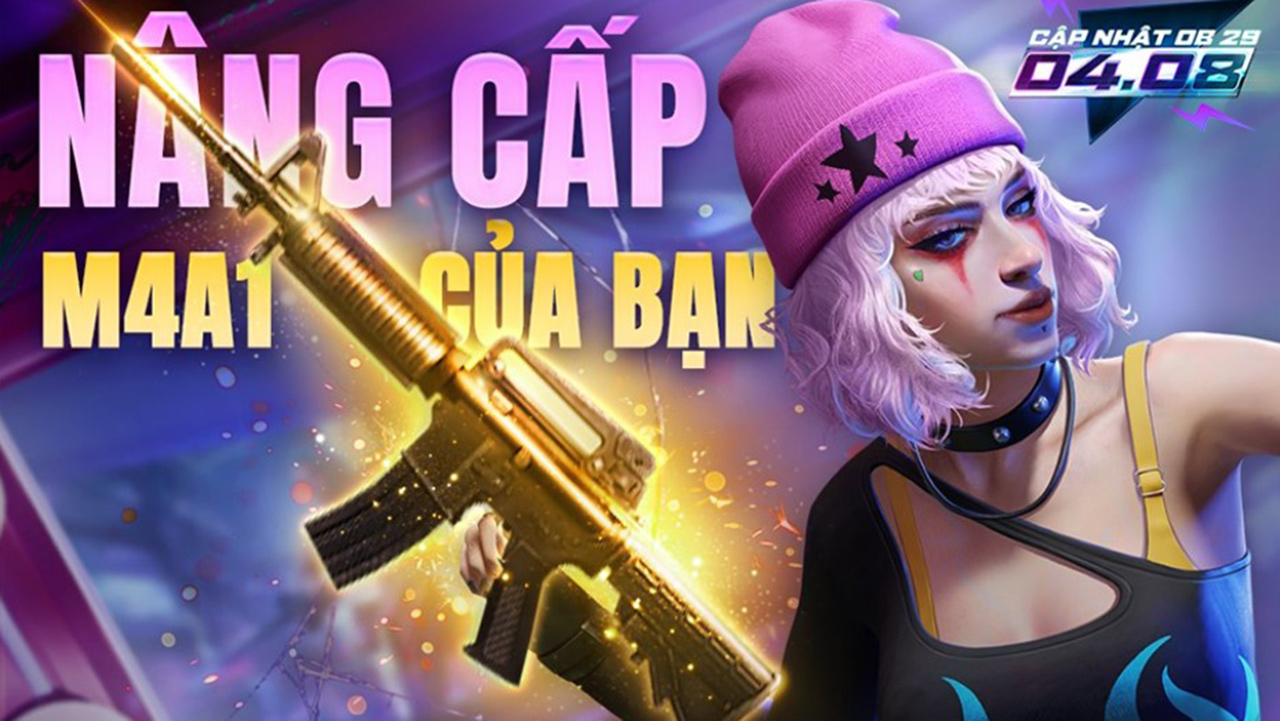 Bản cập nhật Free Fire điều chỉnh về vũ khí