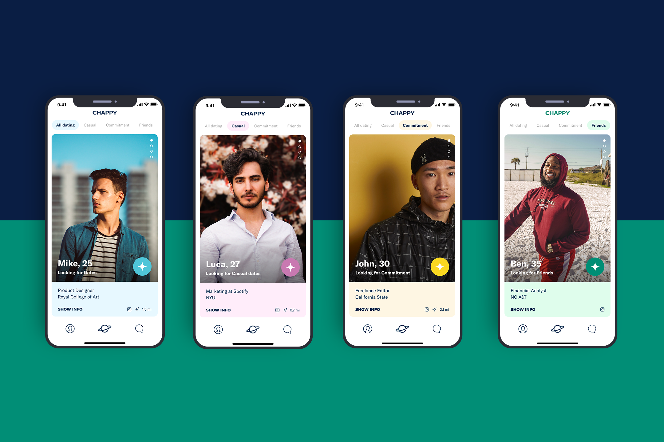 Ứng dụng hẹn hò gay Chappy