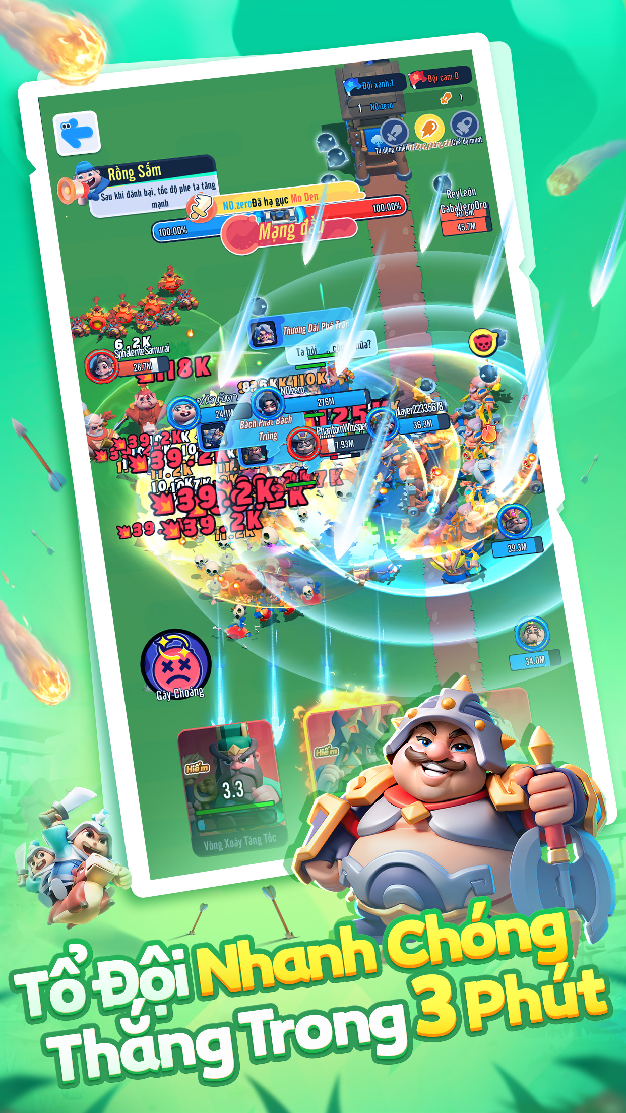 CG lần đầu công bố, game mobile Tam Quốc thư giãn đối kháng 