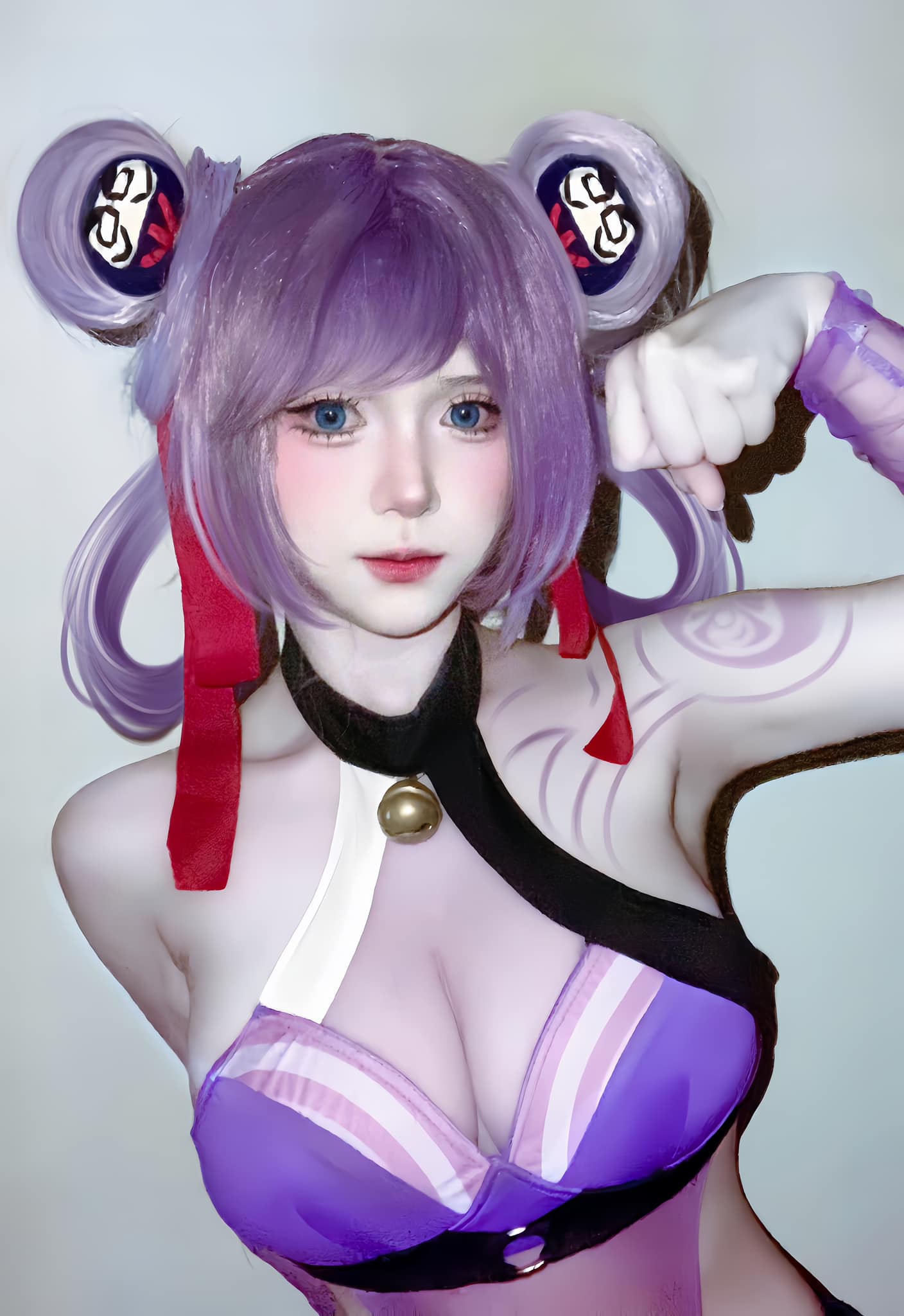 Ngất ngây với phiên bản Qi đời thực của nữ coser đình đám- Ảnh 2. Ngất ngây với phiên bản Qi đời thực của nữ coser đình đám- Ảnh 2.