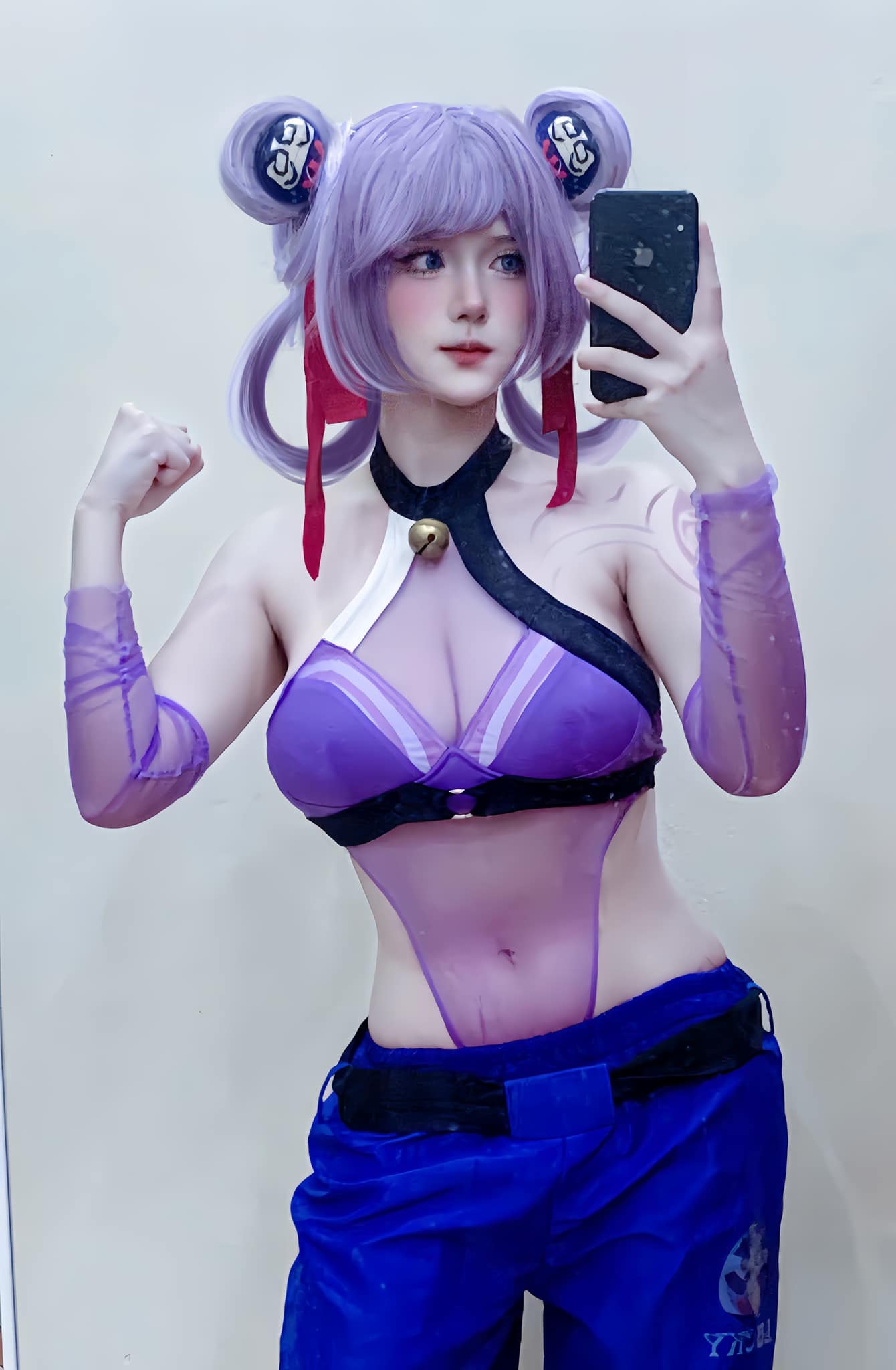 Ngất ngây với phiên bản Qi đời thực của nữ coser đình đám- Ảnh 3. Ngất ngây với phiên bản Qi đời thực của nữ coser đình đám- Ảnh 3.