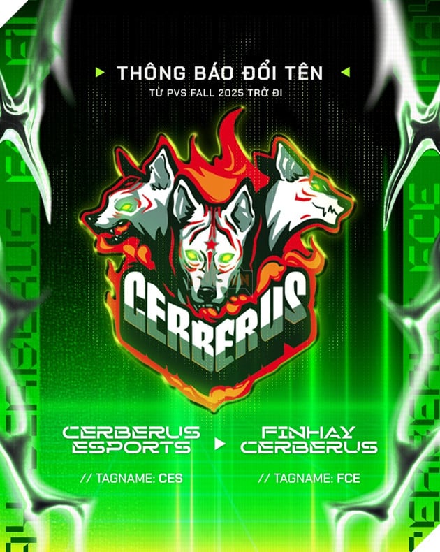 PUBG: Doi Tuyen Ceberus Esports Chinh Thuc Mang Ten Goi Moi 2 Cerberus Esports chính thức chia tay tên gọi cũ