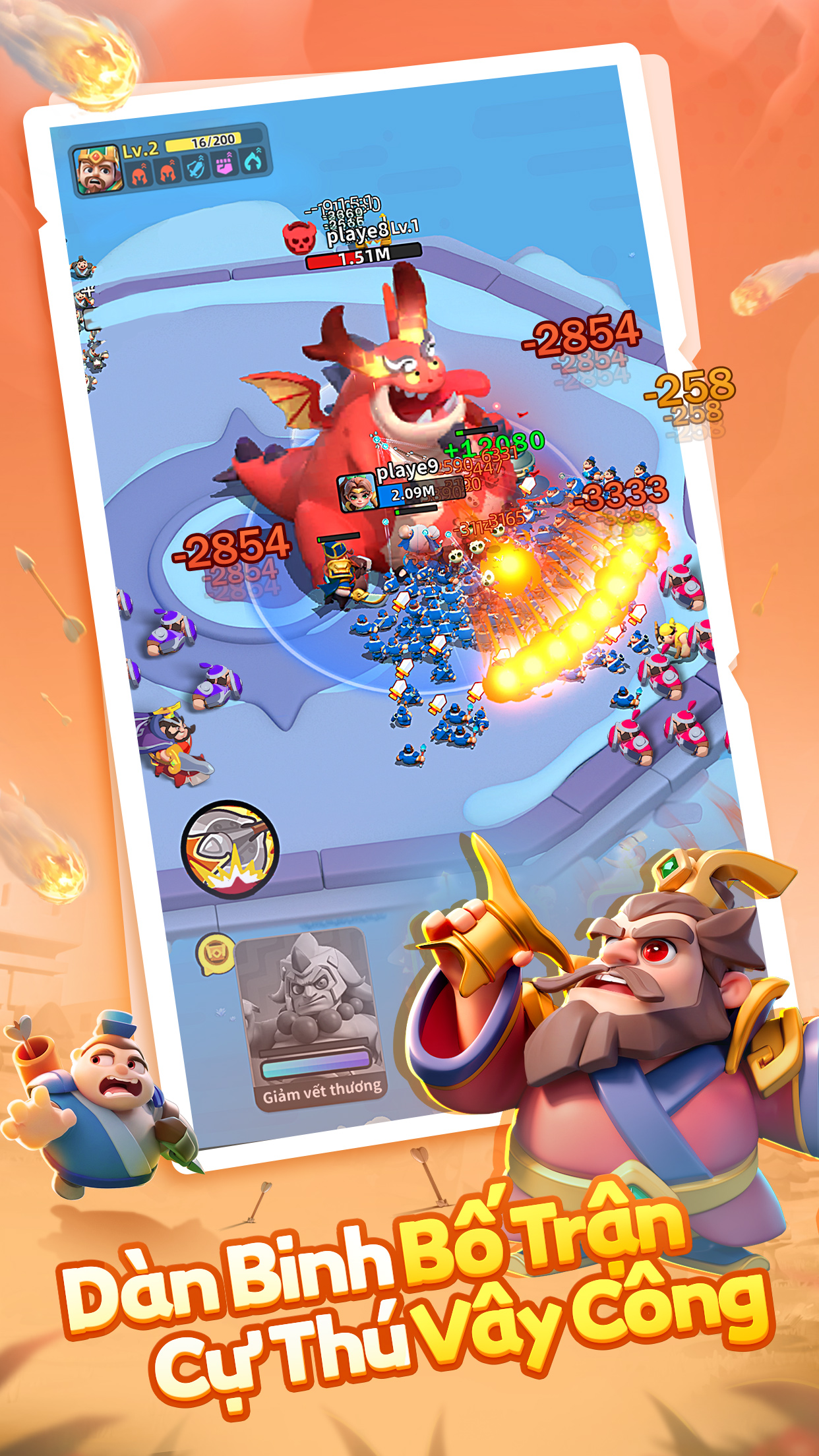 CG lần đầu công bố, game mobile Tam Quốc thư giãn đối kháng 