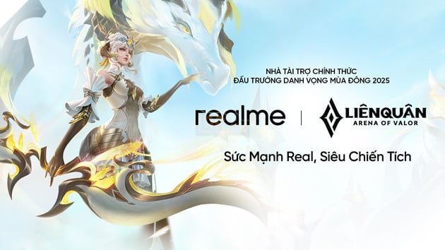 Nhà tài trợ Chính thức realme - “Sức Mạnh Real, Siêu Chiến Tích”