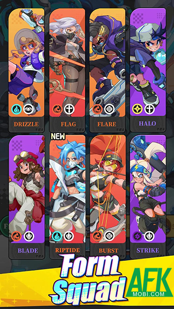 Cùng những tổ đội anh hùng chiến đấu sinh tồn trong game Apex Hero: Go! 0