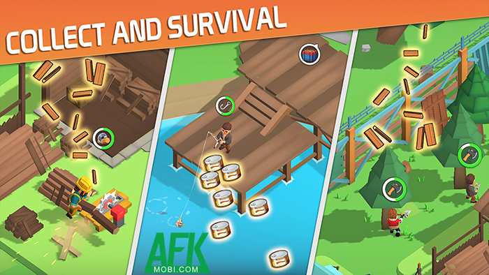 Gầy dựng một thành phố dành cho những người sống sót tại game City Of Survivors 1