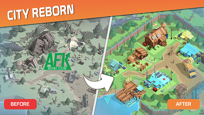 Gầy dựng một thành phố dành cho những người sống sót tại game City Of Survivors 2