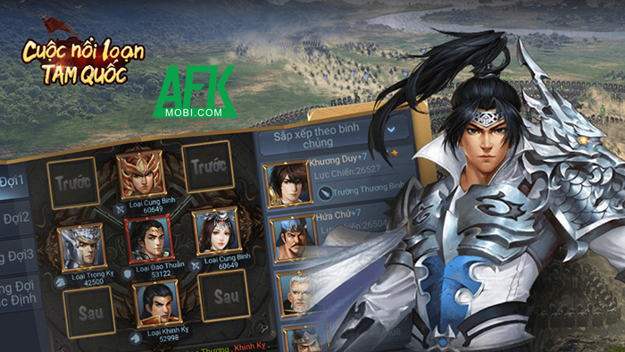 Cuộc Nổi Loạn Tam Quốc game điều binh khiển tướng mới toanh vừa ra mắt tại Việt Nam 1