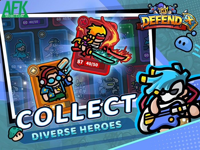 Defend X thử thách bạn xây dựng tổ đội anh hùng phòng thủ trước hàng trăm con quái vật 0 Defend X thử thách bạn xây dựng tổ đội anh hùng phòng thủ trước hàng trăm con quái vật 0