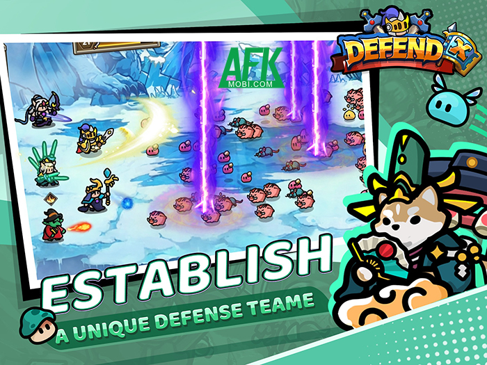 Defend X thử thách bạn xây dựng tổ đội anh hùng phòng thủ trước hàng trăm con quái vật 1 Defend X thử thách bạn xây dựng tổ đội anh hùng phòng thủ trước hàng trăm con quái vật 1