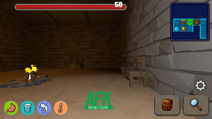 DungeonHiker game khám phá ngục tối kết hợp sinh tồn với chiến thuật sử dụng thẻ bài 0