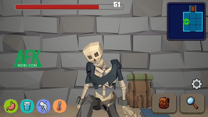 DungeonHiker game khám phá ngục tối kết hợp sinh tồn với chiến thuật sử dụng thẻ bài 1