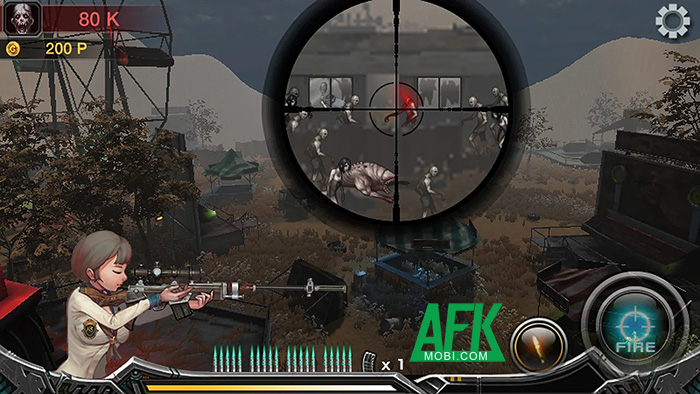 Bắn tỉa hạ bọn xác sống trong game hành động bắn súng Ghost Sniper: Zombie 2 1